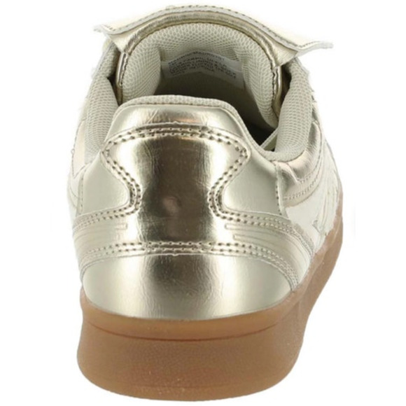 NWT Steve Madden Women's Madrid Casual Shoe Fashion Sneaker Shiny Gold Size 7M - Picture 4 of 6